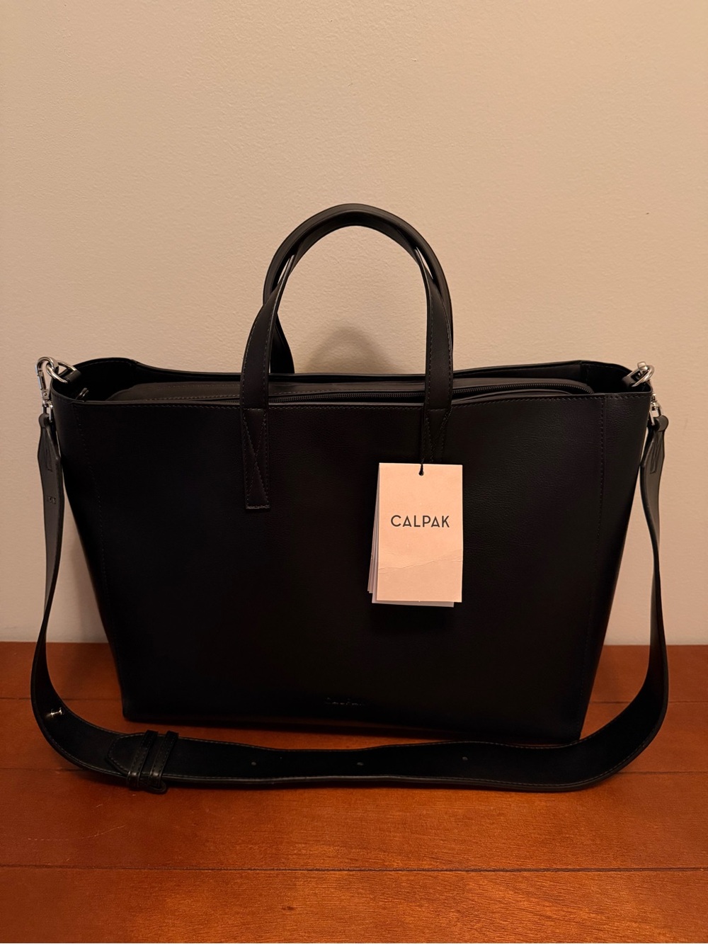 Calpak Haven Laptop Tote - Black